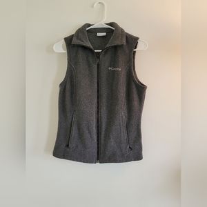 Grey Columbia fleece vest